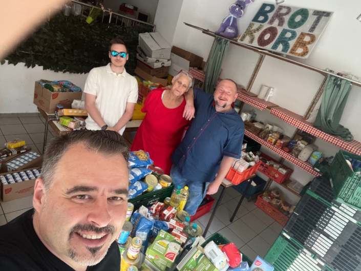 Brotkorb Übergabe Sammlung 2025