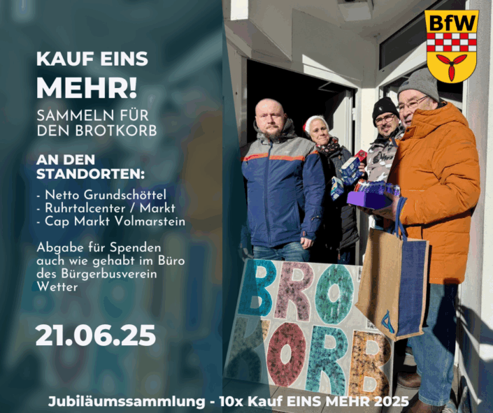 Brotkorb Plakat